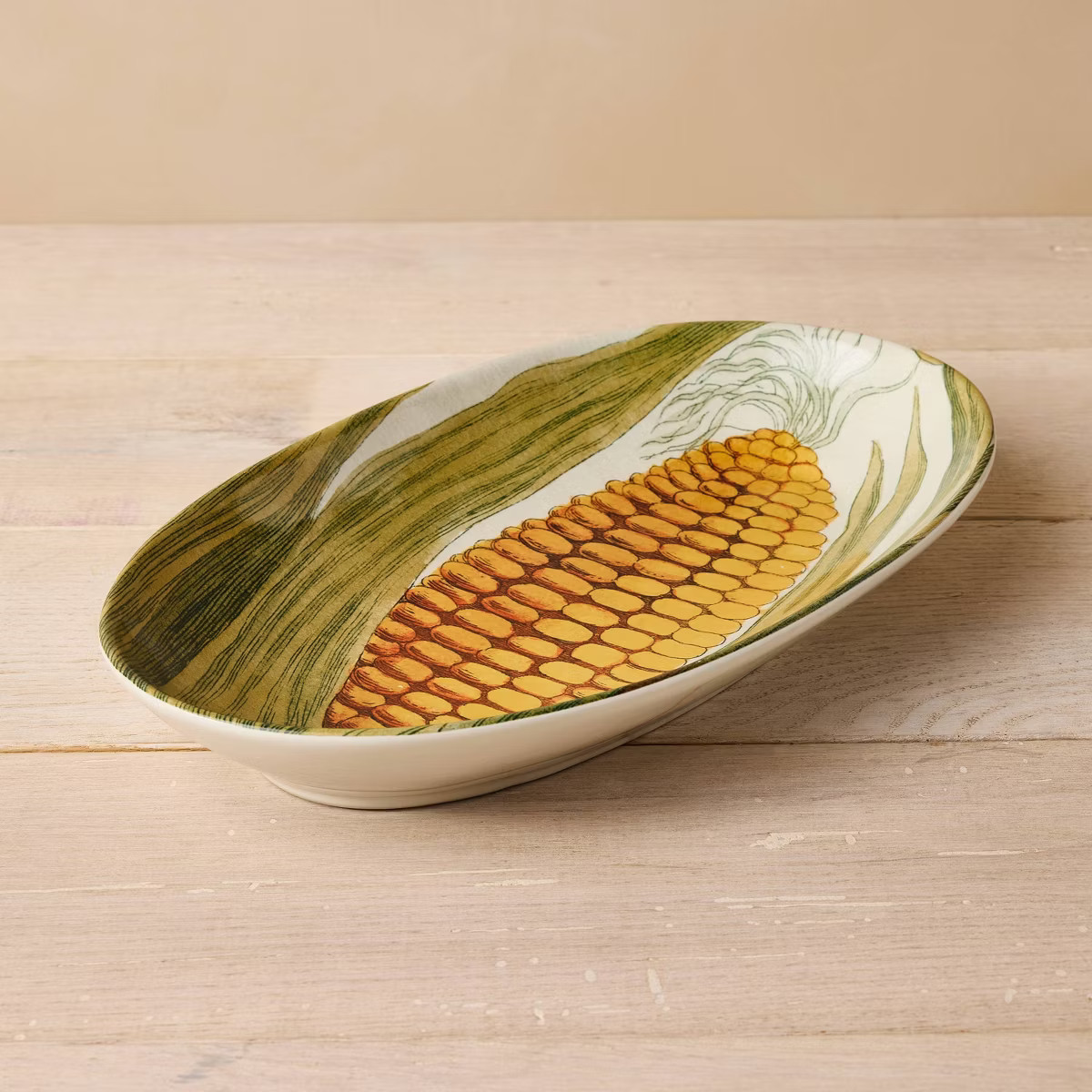 39oz Corn Stoneware Oval Serving Bowl - John Derian for Target | Target