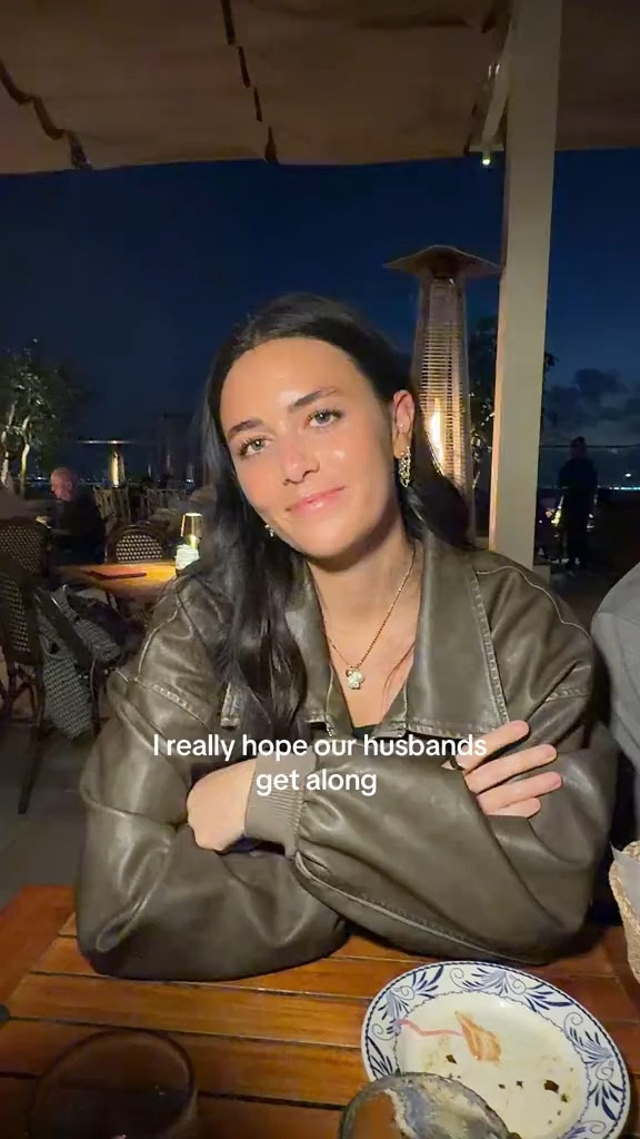 i love this trend! my leather jacket is on sale for cyber monday! 

#LTKootd #LTKCyberWeek #LTKHoliday