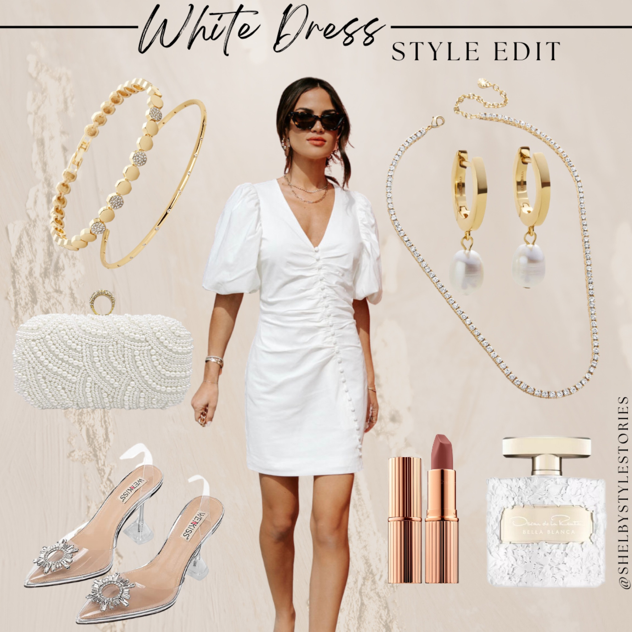 Style edit: White dress! My recent engagement has me searching everything white! Check out this perfect engagement brunch party dress from Vici! Plus these literal show stopping Amazon heels! 

#LTKSeasonal #LTKwedding #LTKunder100