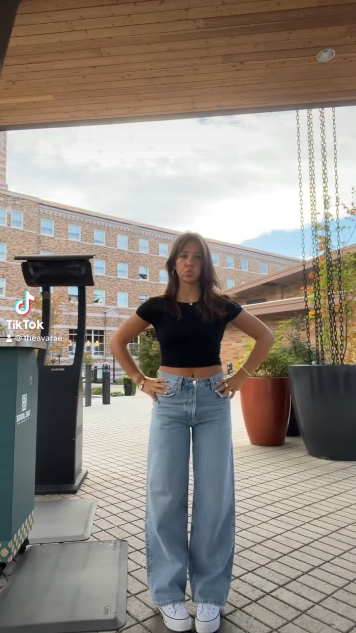 out to dinner fit *seen on tiktok*
top: small
jeans: 25