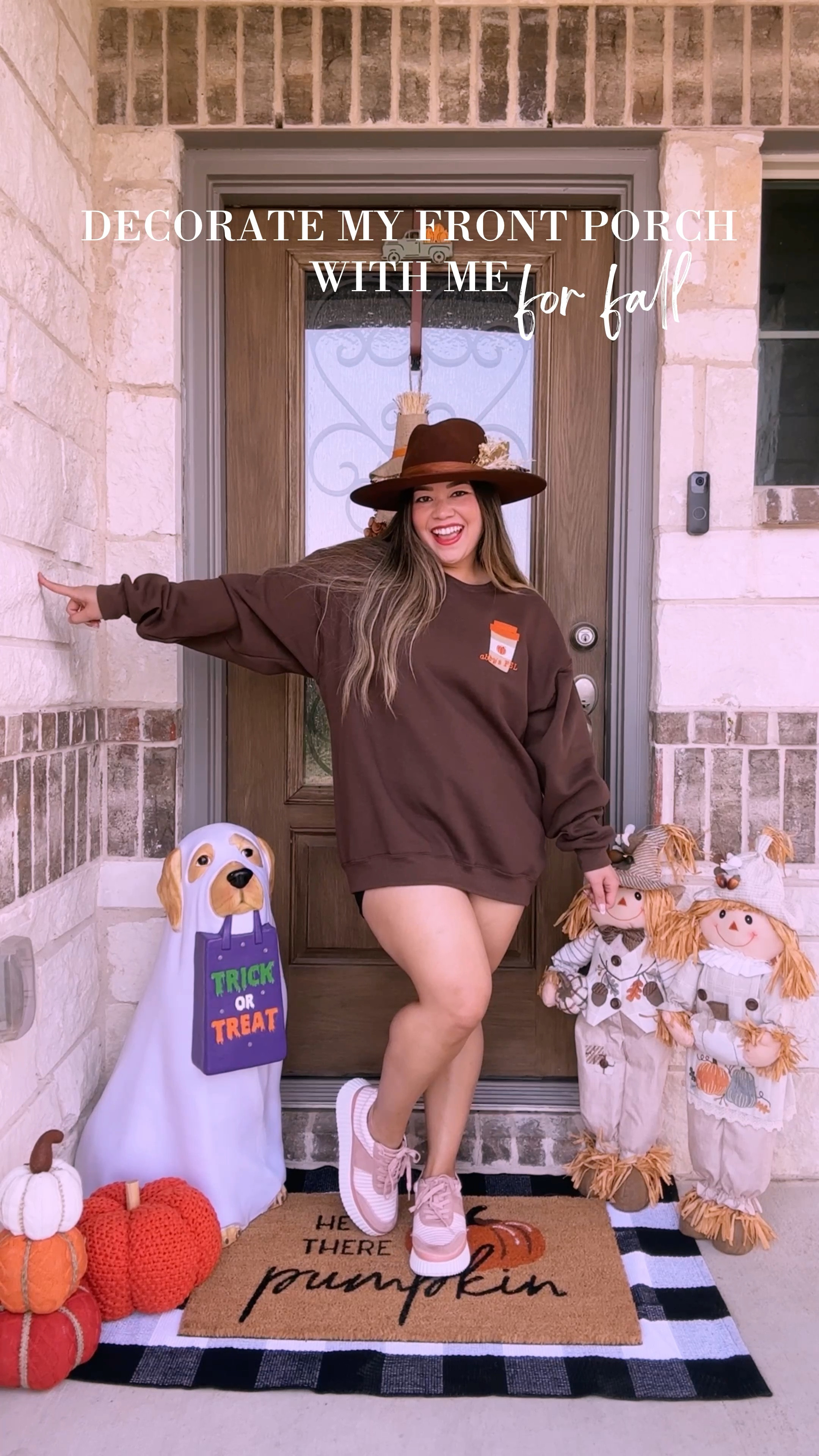 Fall decor, fall porch decor, fall front porch decor, halloween decor, halloween porch decor, halloween front porch decor, amazon home, at home stores, buffalo front door rug, outdoor layering rug, standing scarecrow decor, Stacked Pumpkin Trio, pumpkin decor, fall wreath, Wood Curl Scarecrow Wreath, crochet pumpkin pillow, macrame pumpkin pillow, pumpkin truck over the door wreath hanger, Hey There Pumpkin Coir Mat 

#LTKunder50 #LTKhome #LTKSeasonal