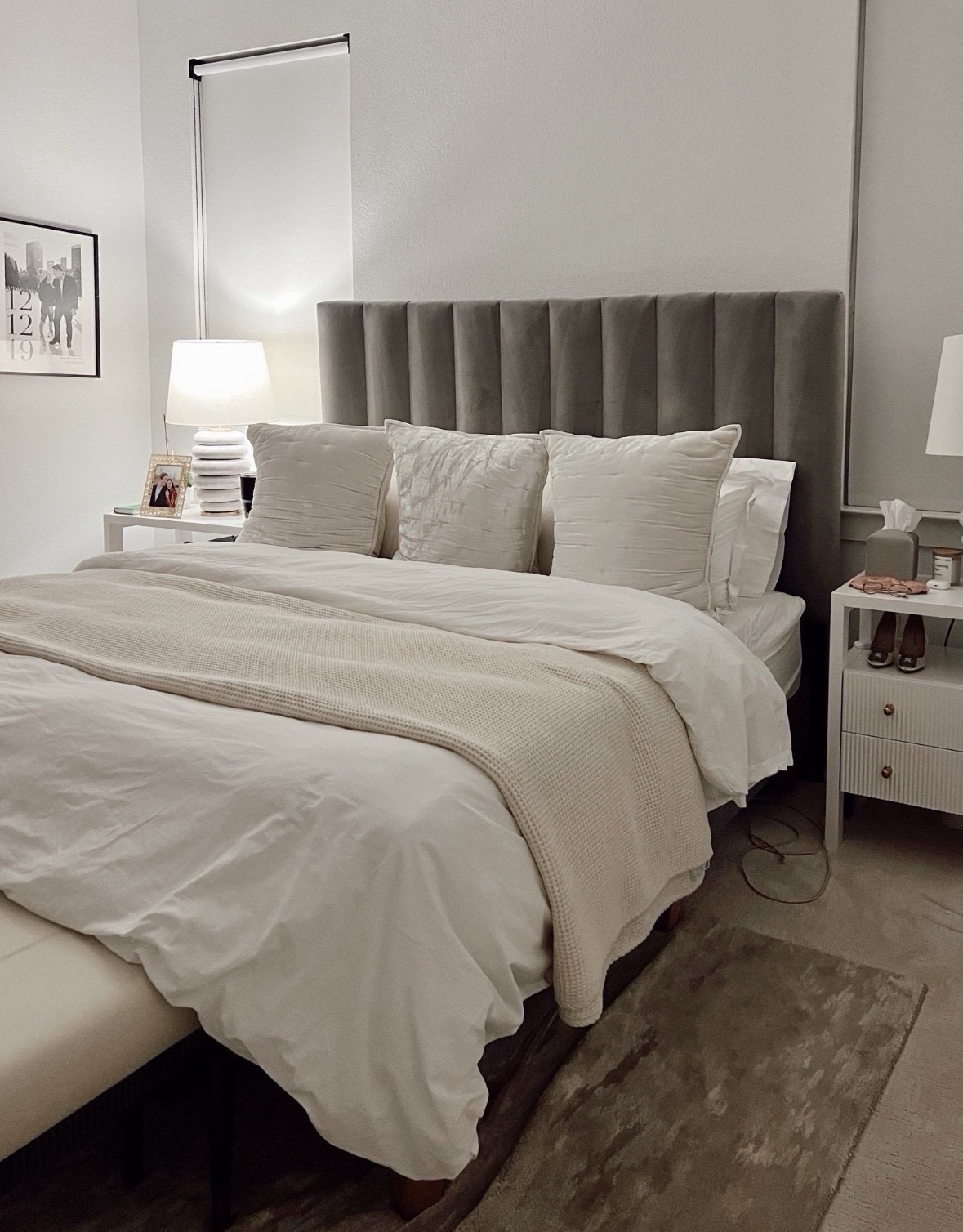 Our bedding that we absolutely love! Including luxurious percale sheet set, percale duvet set, waffle bed blanket and more. Breathable and gets better after every wash.

#LTKHome
