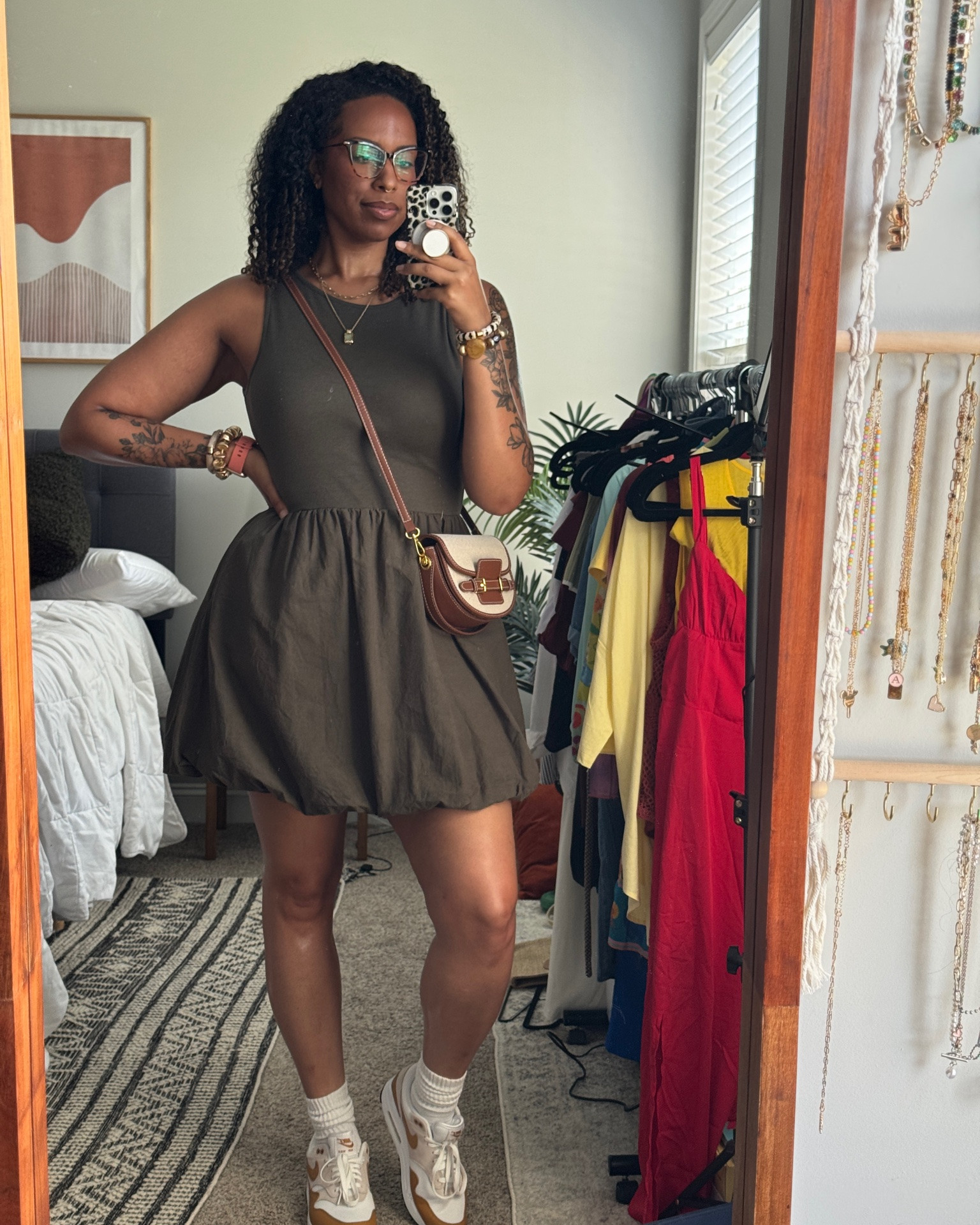 Cute casual outfit for spring/summer. Dress is a large

#LTKTall #LTKMidsize #LTKootd