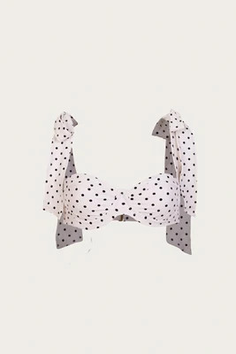 Lady Bra (Cream Black Polka Dot) | SAME