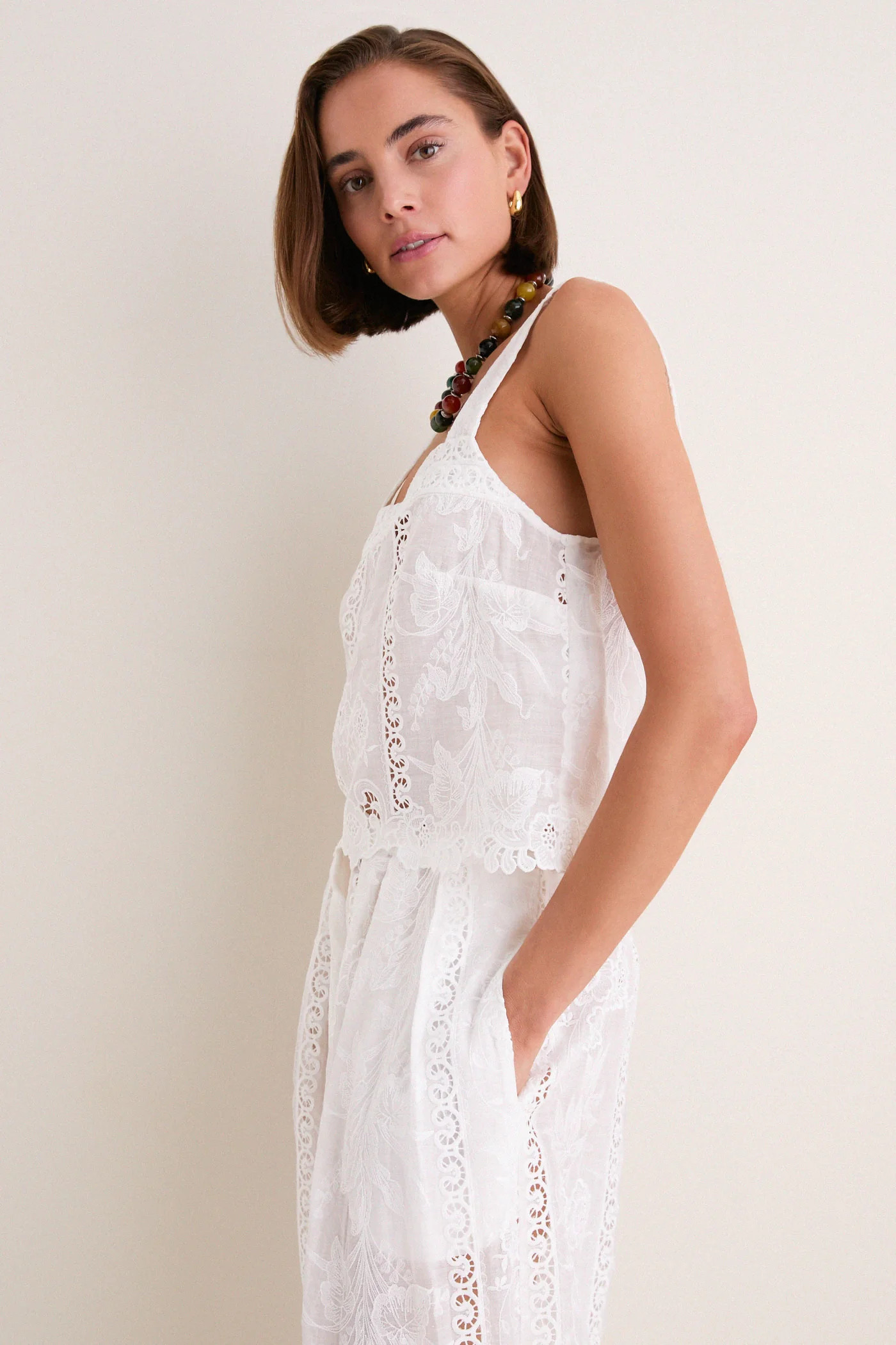 White Kelsey Top | Tuckernuck (US)