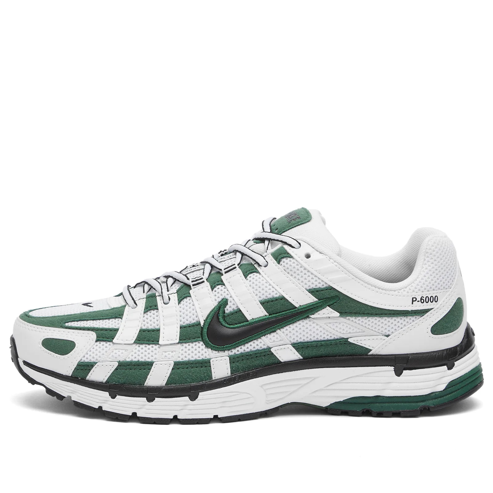 Nike Women's W P-6000 Sneakers in Black/Metallic Summit White, Size UK 5 | END. Clothing