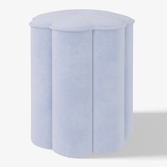 Mainstays Kids Flower Petal Ottoman, Blue | Walmart (US)