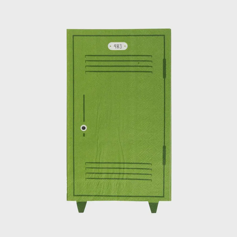 Locker Shaped Napkins: Back to School Party Decor, 24ct | Etsy (Global)