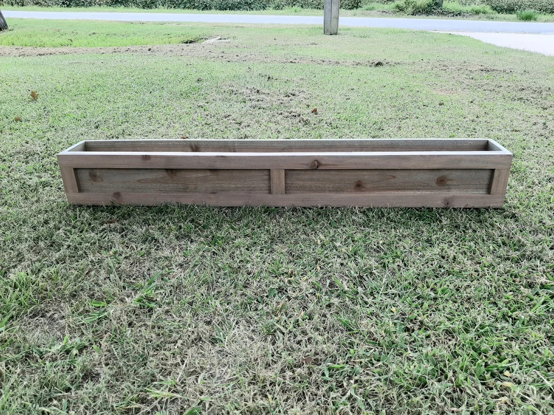 Window Box | Window Box Planter | Window Flower Box | Window Planter Box | Cedar Flower Box | Led... | Etsy (US)