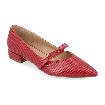 Journee Collection Womens Cait Pointed Toe Ballet Flats | JCPenney