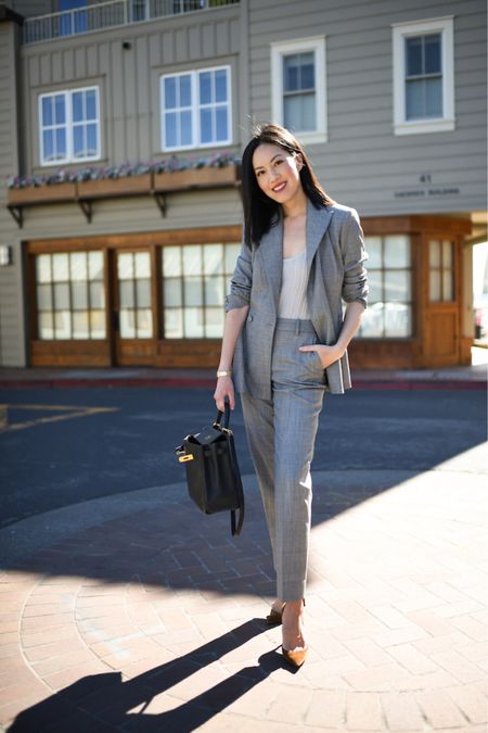 Suit up 👩🏻‍💻 Business formal Workwear 

A classic suit for work.
Blazer
Trousers

#workwear #interviewoutfit #office #classicstyle

#LTKworkwear #LTKstyletip