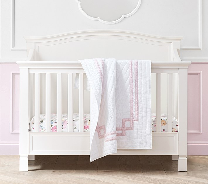 Larkin Camelback 4-in-1 Convertible Crib | Pottery Barn Kids