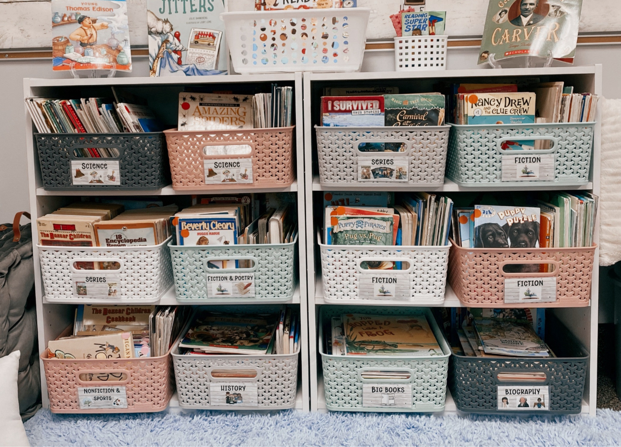 Library organization! 

#LTKkids #LTKhome