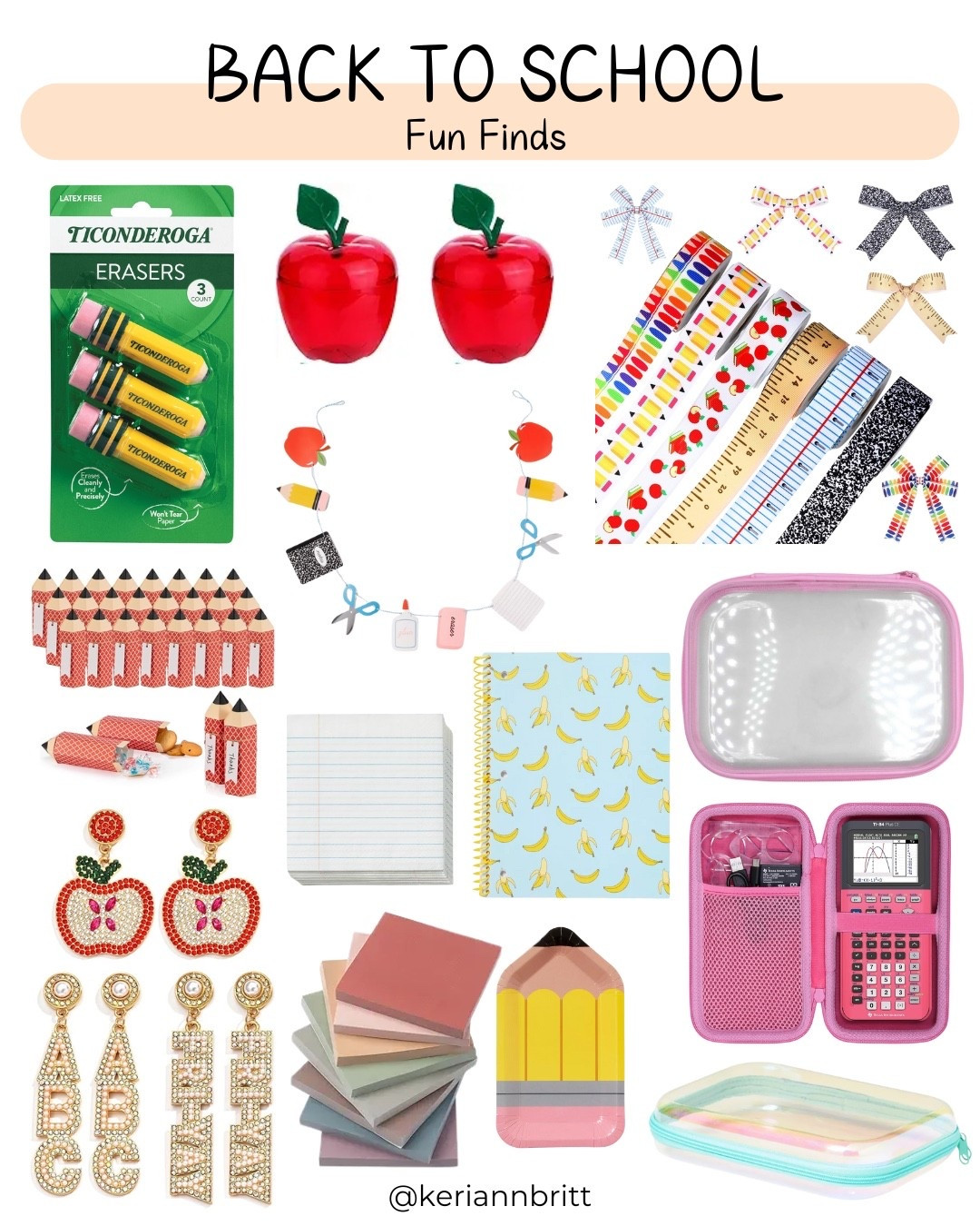 Back To School Fun Finds

back to school shopping / bts 2025 / school supplies / teacher gifts / back to school basket / school gift / 

#LTKSeasonal #LTKKids