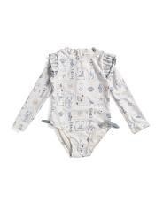 Toddler Girls Seashell One-piece Paddle Suit | TJ Maxx