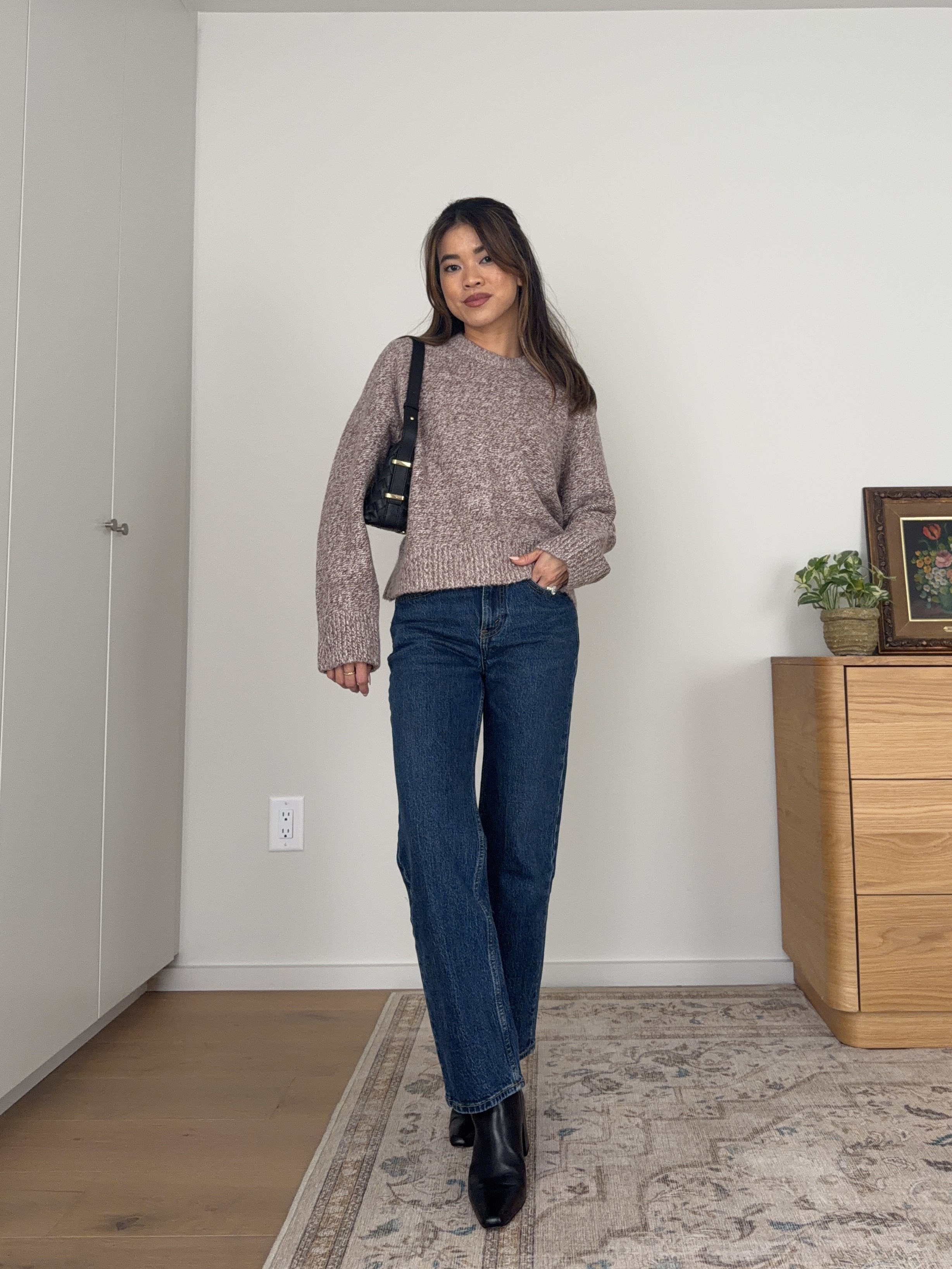The coziest sweater from @abercrombie! Perfect for fall.

Sizing info:
• Abercrombie A&F Madeline Textural Crew Sweater (Size XS in Brown)
• Abercrombie High Rise 90s Relaxed Jeans (Size 23 Extra short in Dark Wash)

Fall Abercrombie new arrivals, Abercrombie sweaters, Abercrombie petite pants, Abercrombie petite denim, Abercrombie fall sweater, Abercrombie petite sweater, Petite style, petite fashion, mom outfit, mom style, petite pants, petite outfit ideas, petite outfits, best pants for petite, petite denim, vacation outfits, fall outfits, fall style, fall trends, fall looks fall outfit ideas, Abercrombie try on, fall boots, fall denim, fall lookbook, fall outfits

#LTKootd #LTKSeasonal #LTKPetite