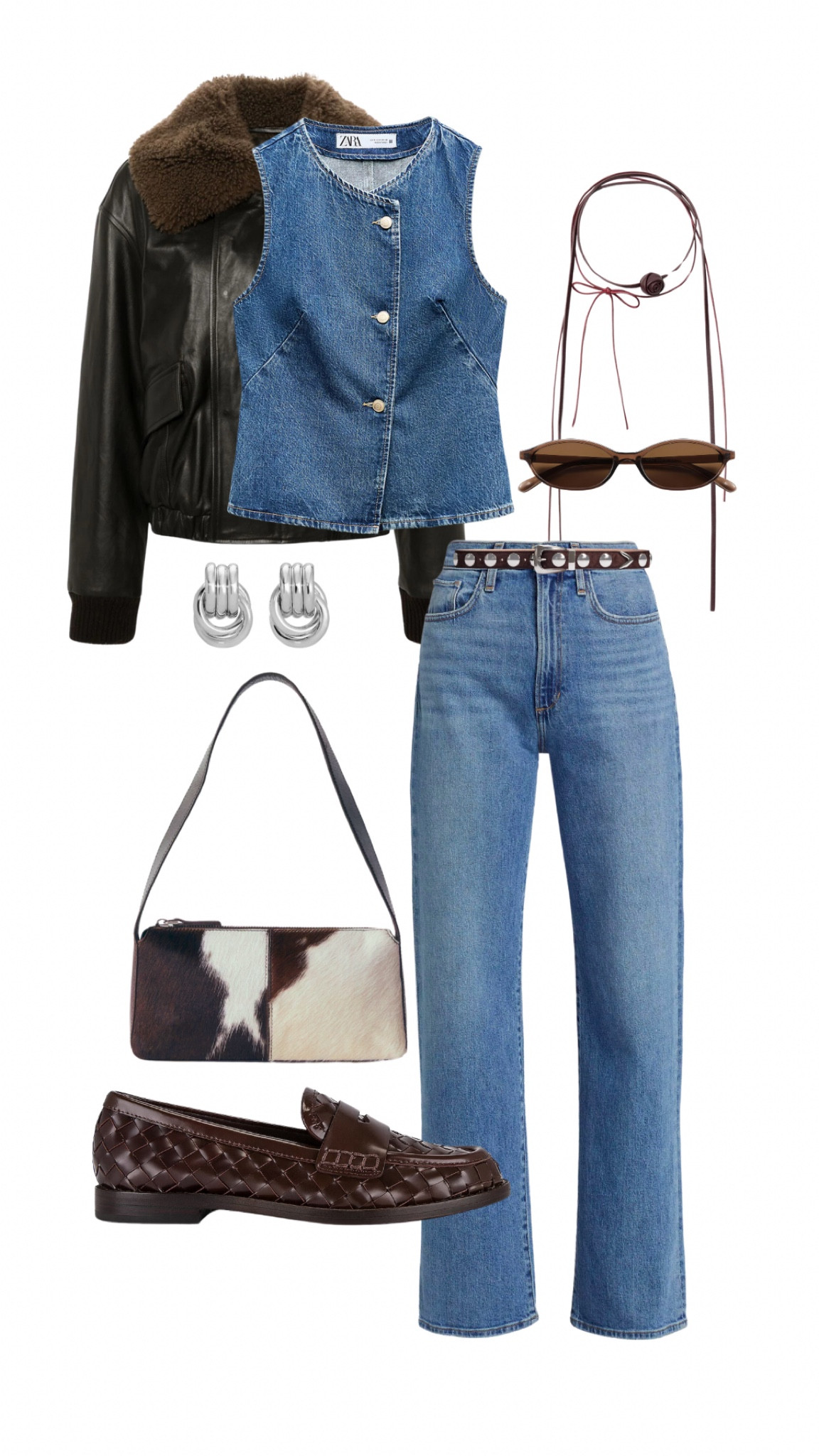 Denim on denim is trending for fall and I love styling the look with brown accessories. These brown loafers are a must-have this season!! The vest is zara and so is the necklace - but I linked looks for less! 

#LTKStyleTip #LTKShoeCrush #LTKSeasonal