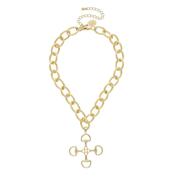 Horse Bit Cross Necklace | Susan Shaw