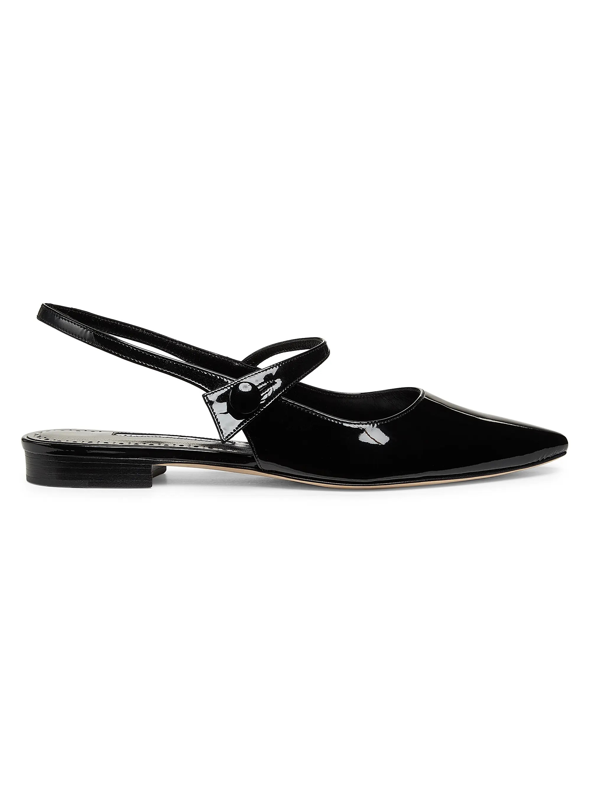 Didion Patent Leather Slingback Flats | Saks Fifth Avenue