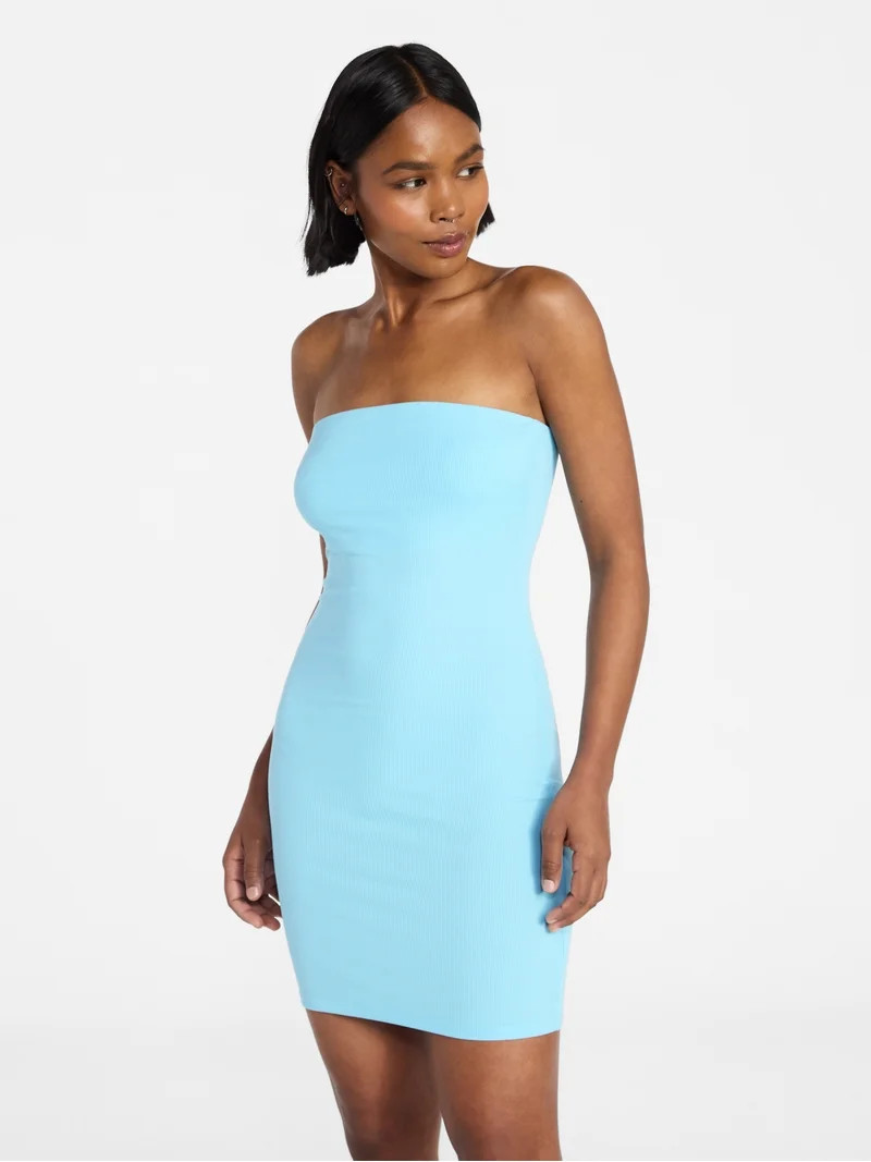 No Boundaries Mini Tube Dress, Women's XXS-XXL | Walmart (US)