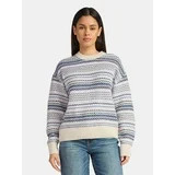 Time and Tru Women's Fair Isle Pullover Sweater, Midweight, Sizes XS-XXXL | Walmart (US)