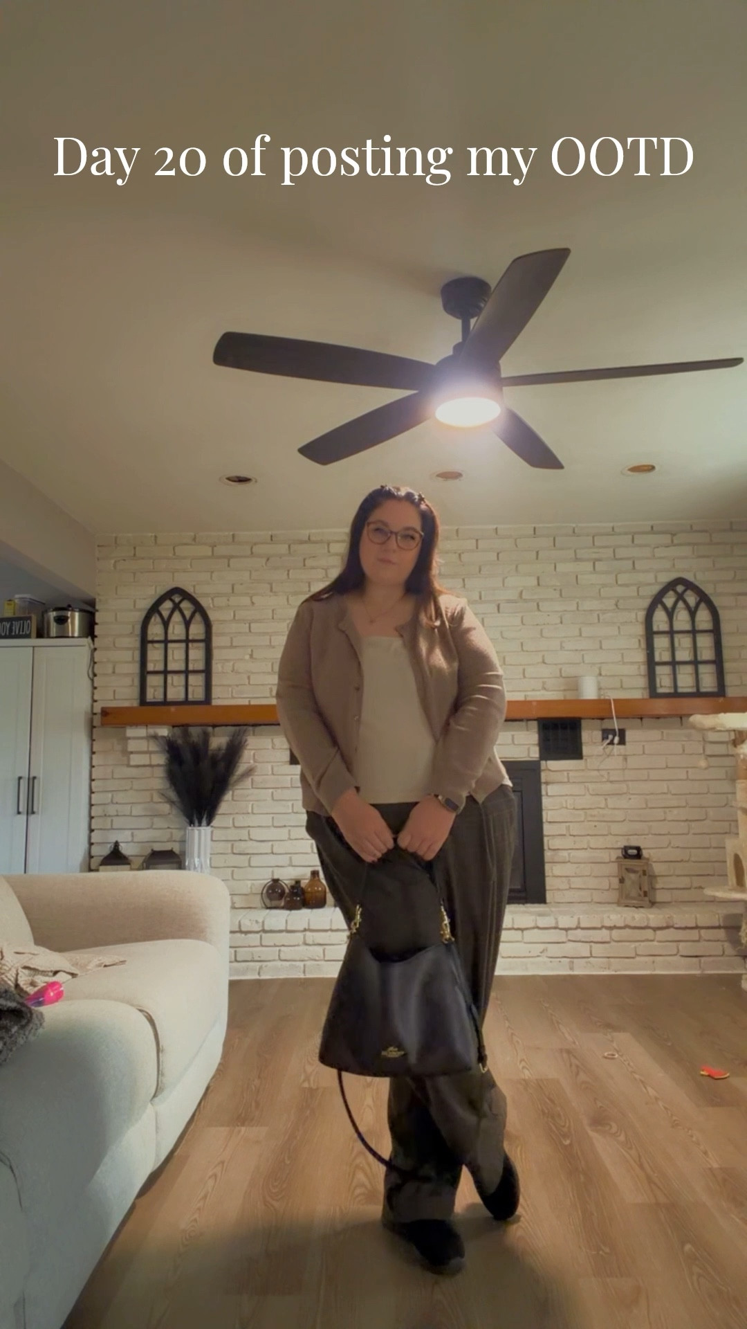 Today was a brown kinda day, clearly! 👜🐻 

#LTKPlusSize #LTKootd #LTKItBag