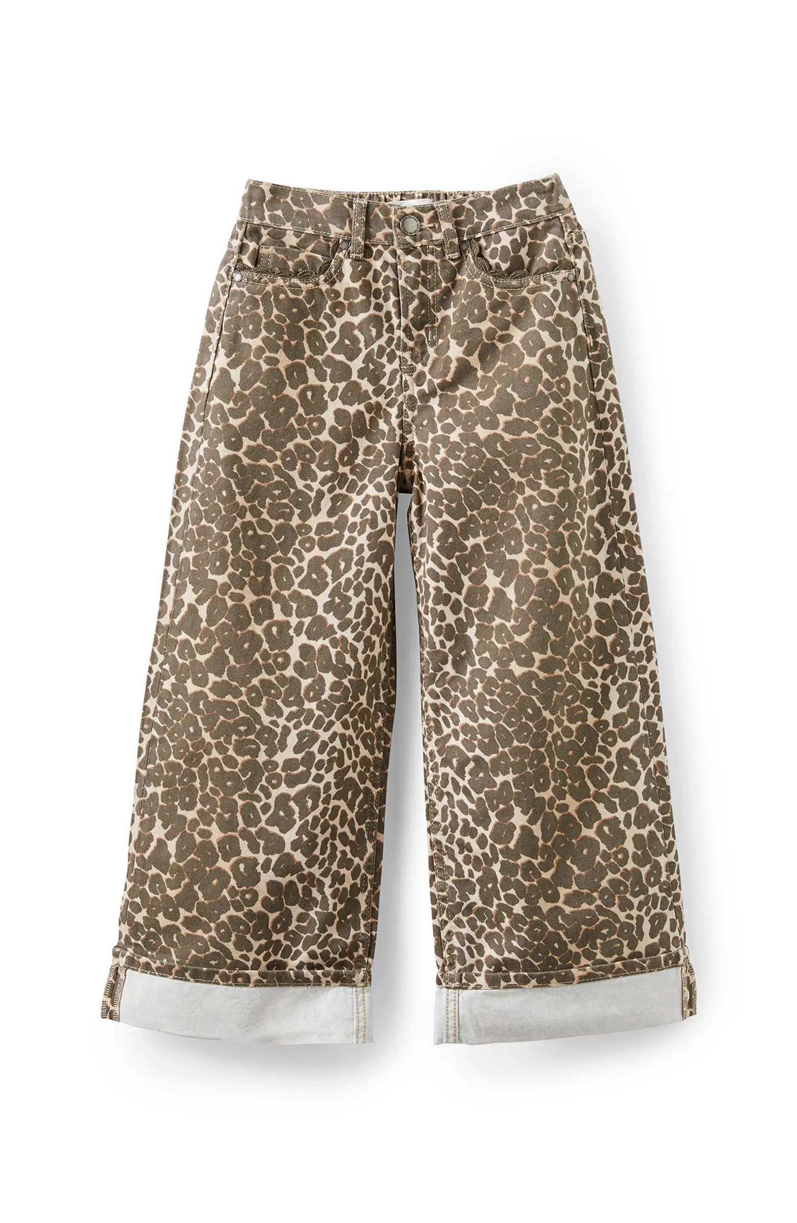 Kid's Embellished Super Wide Denim Jean | Nordstrom