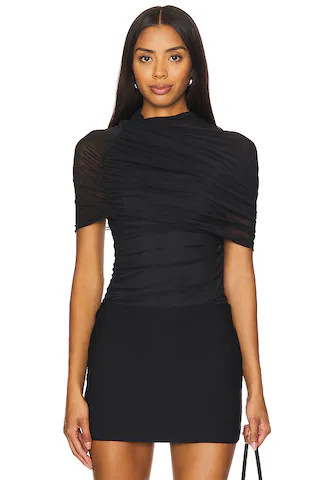 Amanda Uprichard x REVOLVE Evianna Top in Black from Revolve.com | Revolve Clothing (Global)