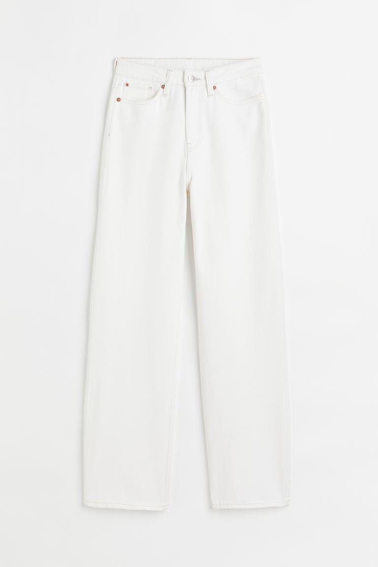 Loose Straight High Jeans | H&M (US + CA)