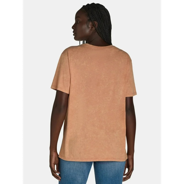 Time and Tru Women’s Rolling Stones Graphic Band Tee with Short Sleeves, Sizes XS-XXXL | Walmart (US)