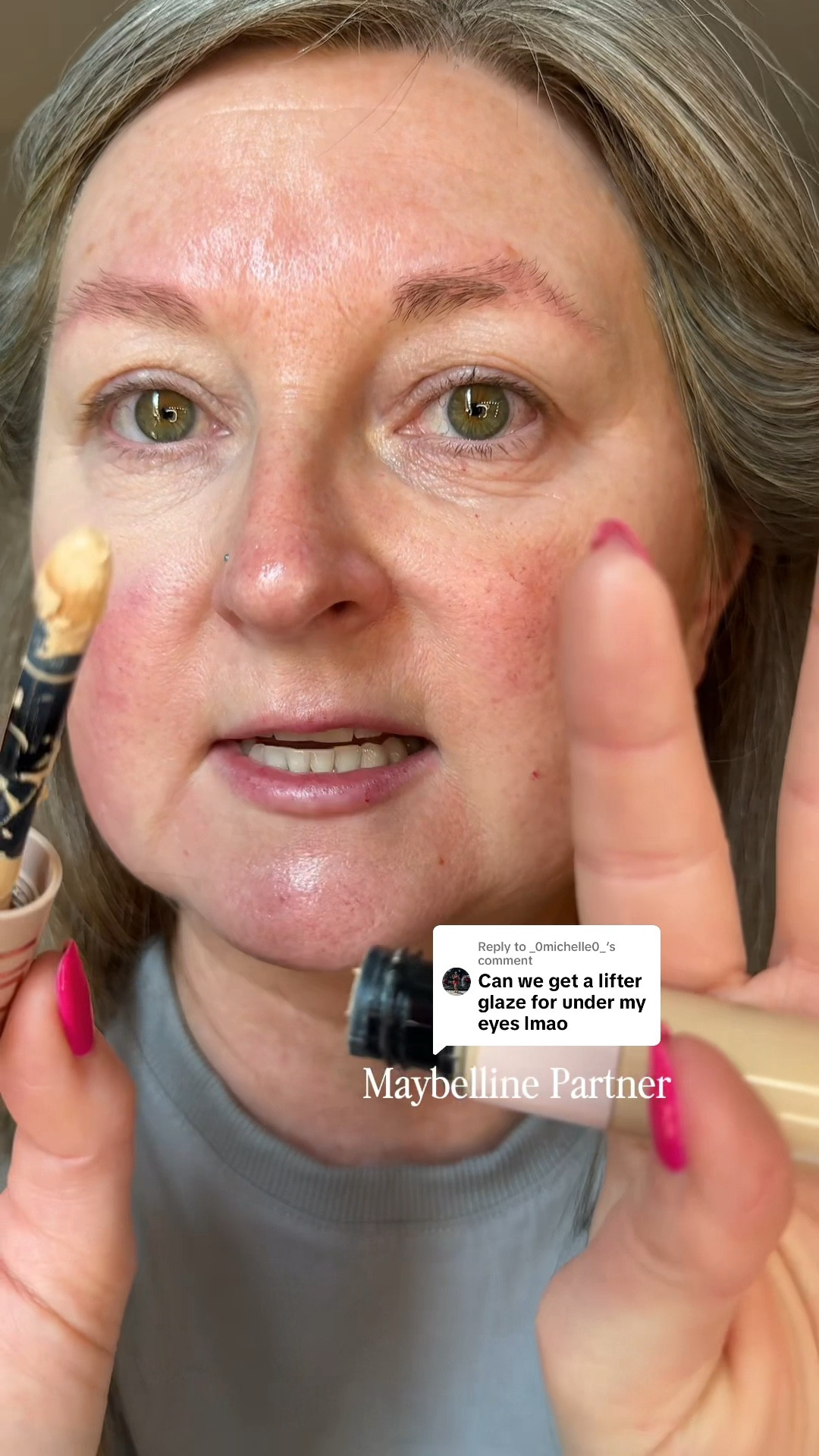 Under-eye glaze? I’ll do you one better 👀✨ Maybelline’s Lifter Concealer is a serum concealer that brightens, smooths, and hydrates all at once. Lightweight, easy to blend, and perfect for tired under-eyes that still want coverage. This one’s a win 💕

#MaybellinePartner #LifterConcealer #UnderEyeConcealer #MakeupOver40 #BeautyFavorites

#LTKselfcare #LTKOver40 #LTKBeauty