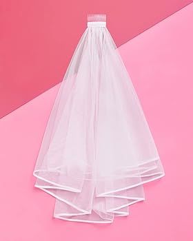 xo, Fetti Bridal Veil | Bachelorette Party Decorations, Bride To Be Gift, Bridal Shower, Wedding | Amazon (US)