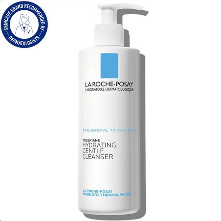 La Roche-Posay Toleriane Hydrating Gentle Face Cleanser 13.52 fl oz | Walmart (US)