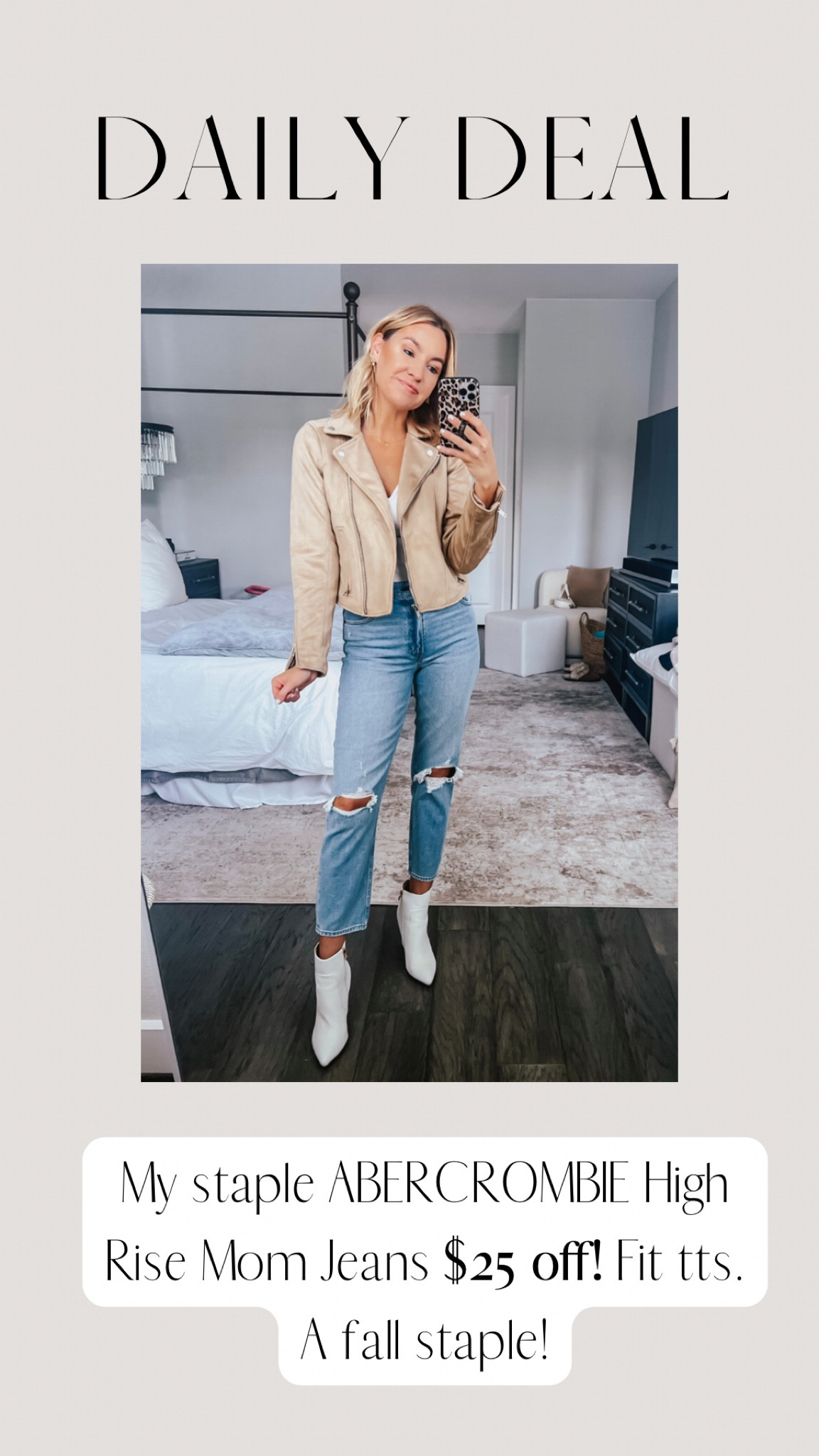 My staple Abercrombie jeans!

#LTKsalealert #LTKstyletip #LTKunder50