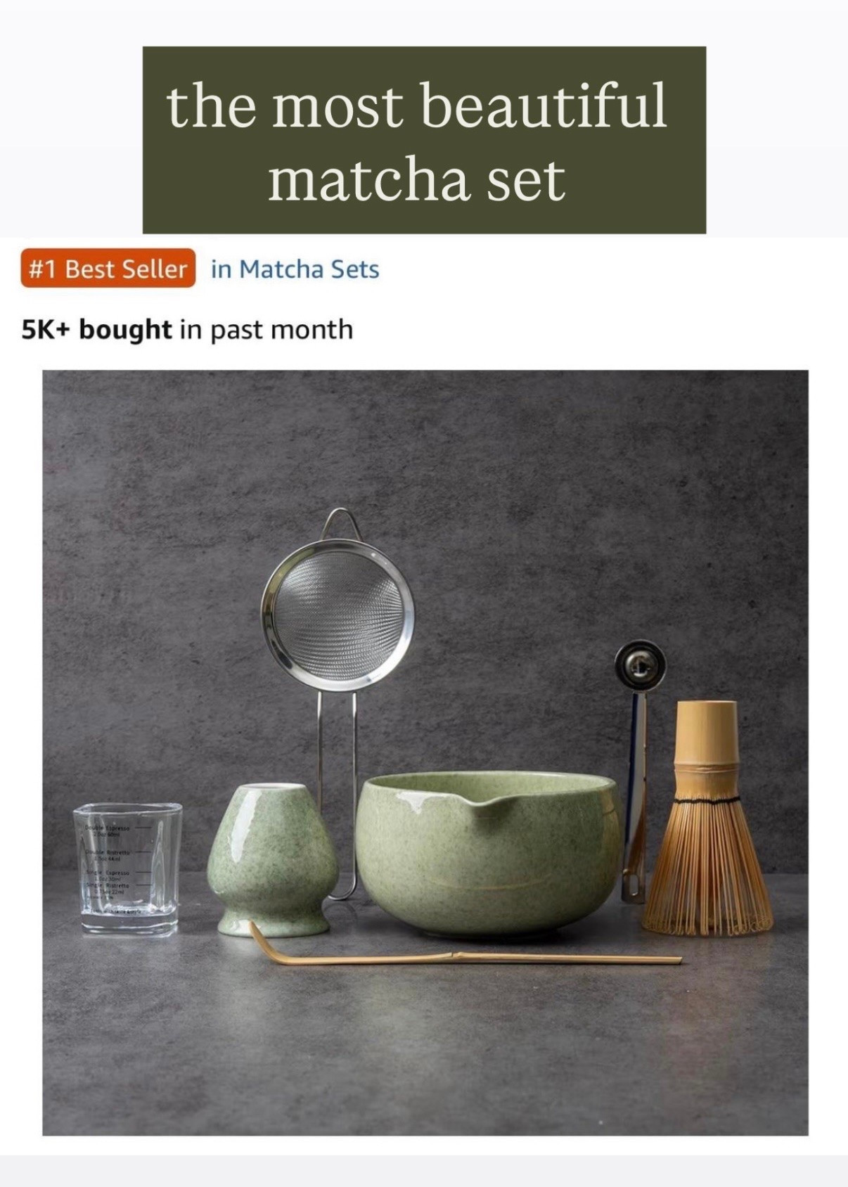 matcha set