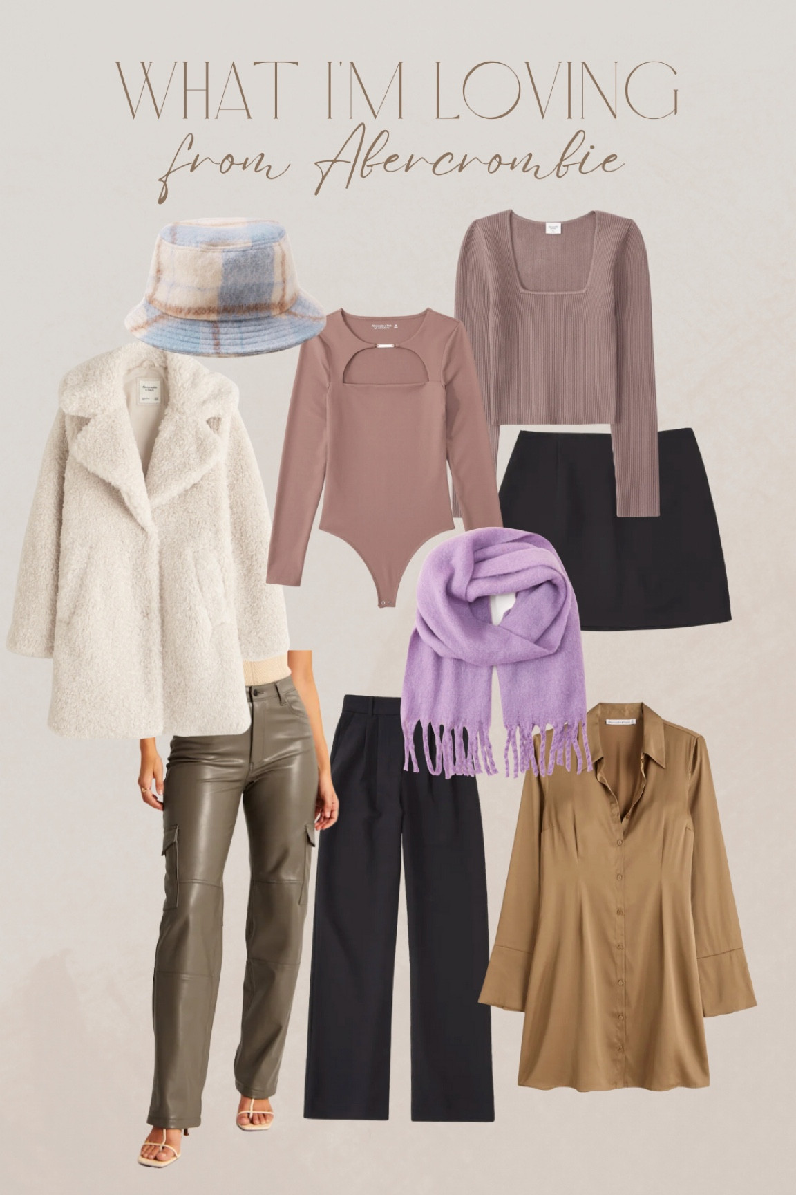 Some of my top picks from Abercrombie! Get 25% off when you shop through LTK! 

Holiday fashion | winter fashion | leather pants 

#LTKHoliday #LTKcurves #LTKxAF