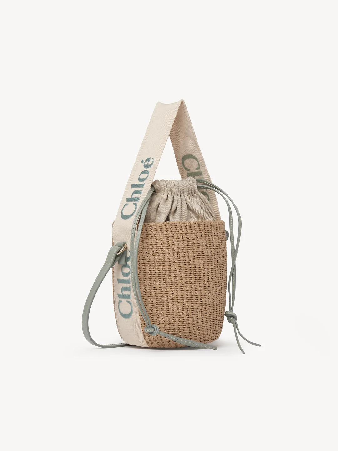 Small Woody basket in natural fibres | Chloe UK