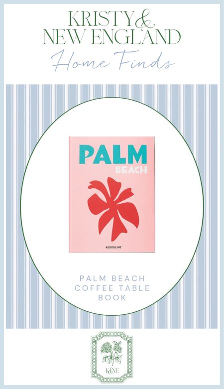 Palm Beach Coffee Table Book

#LTKGiftGuide #LTKhome