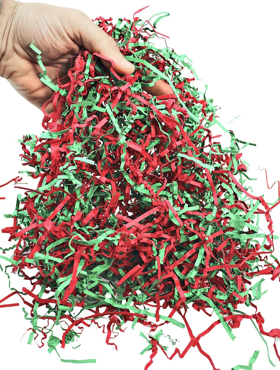 2140 Christmas Shred Crinkle Paper Nesting Craft Part - Walmart.com | Walmart (US)