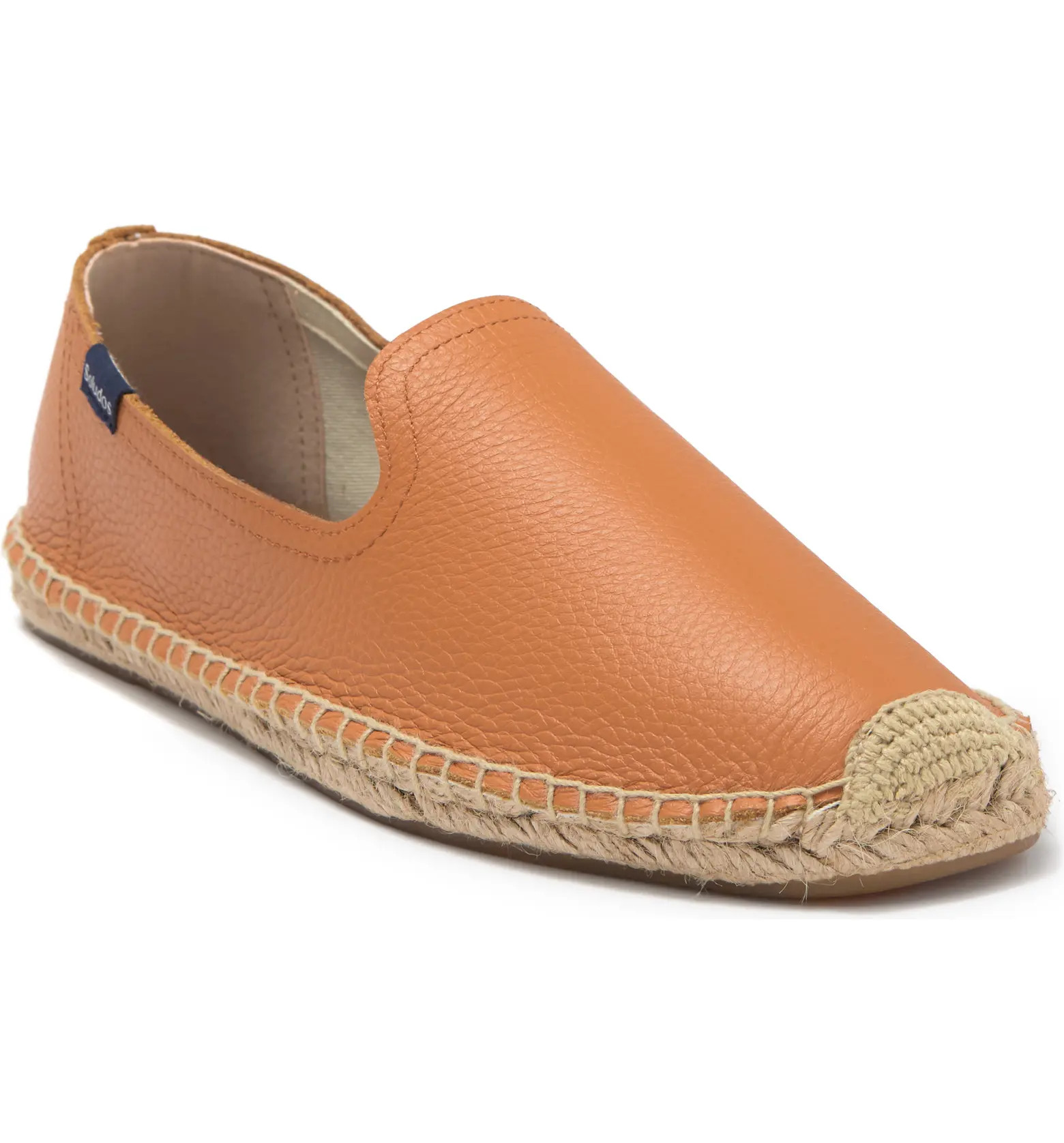 SOLUDOS Leather Espadrille Slip-On Loafer | Nordstromrack | Nordstrom Rack