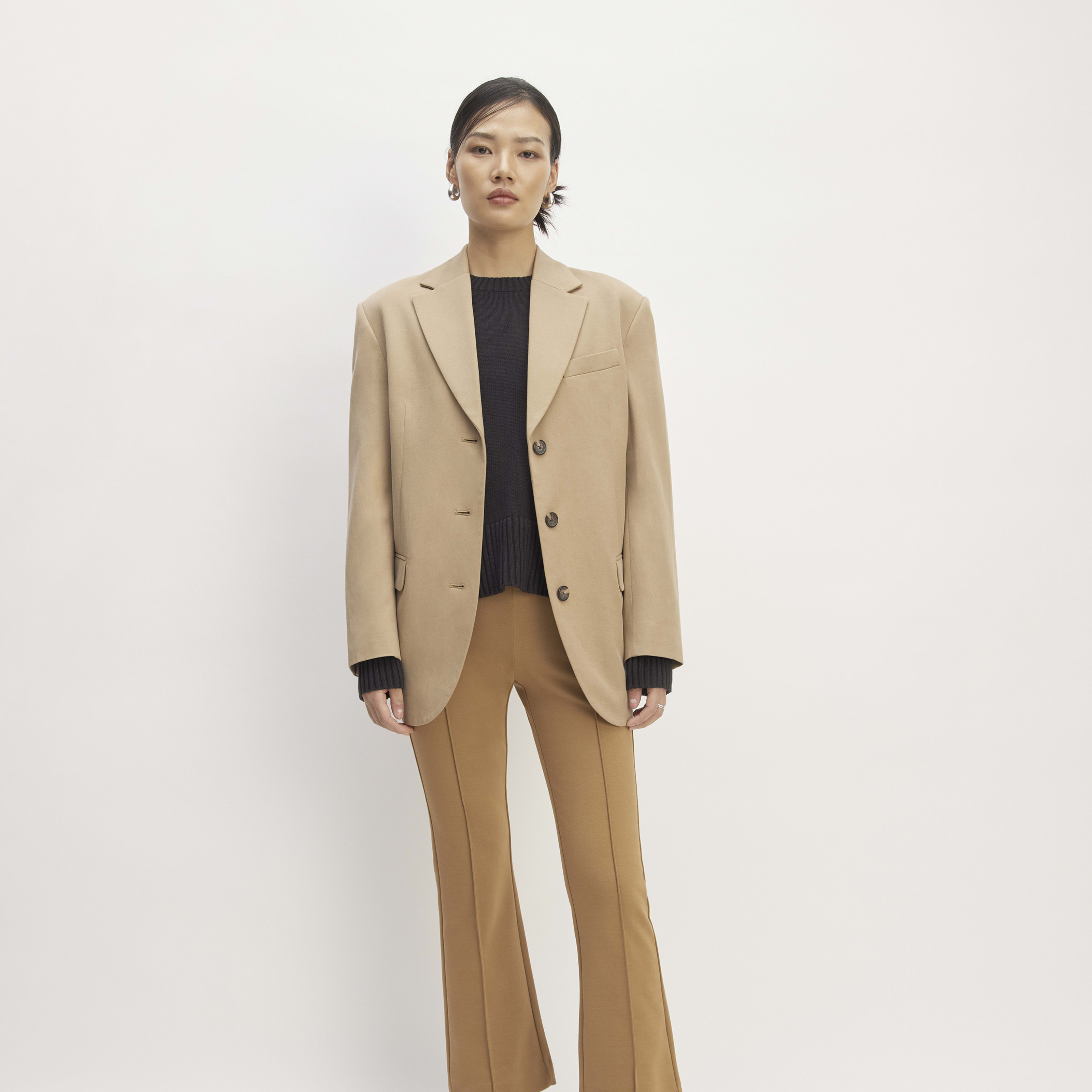 Women's Dream Kick Flare Pant by Everlane in Light Brown, Size XL | Everlane