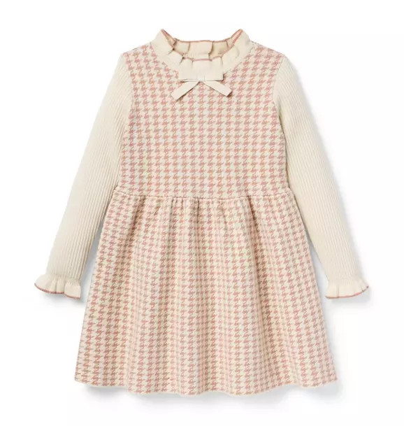 The Houndstooth Sweater Dress | Janie and Jack