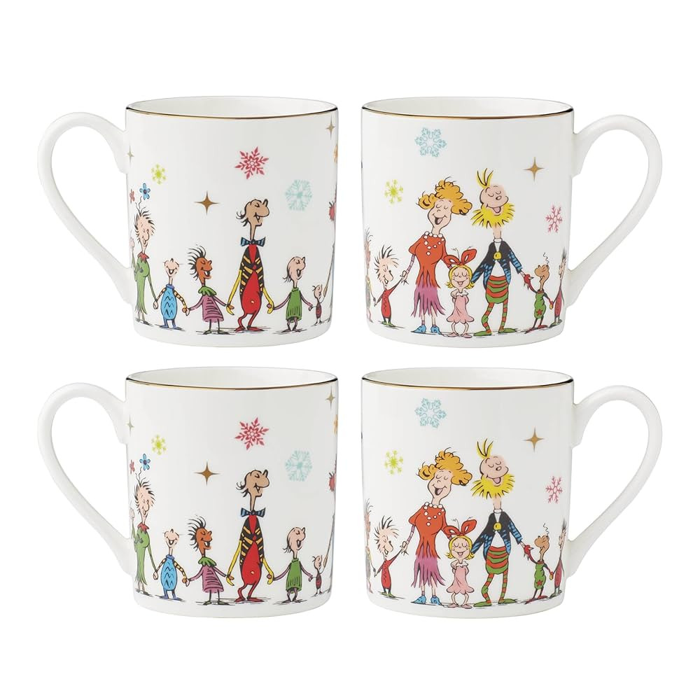 Lenox 895054 Merry Grinchmas Mugs, Set of 4 | Amazon (CA)