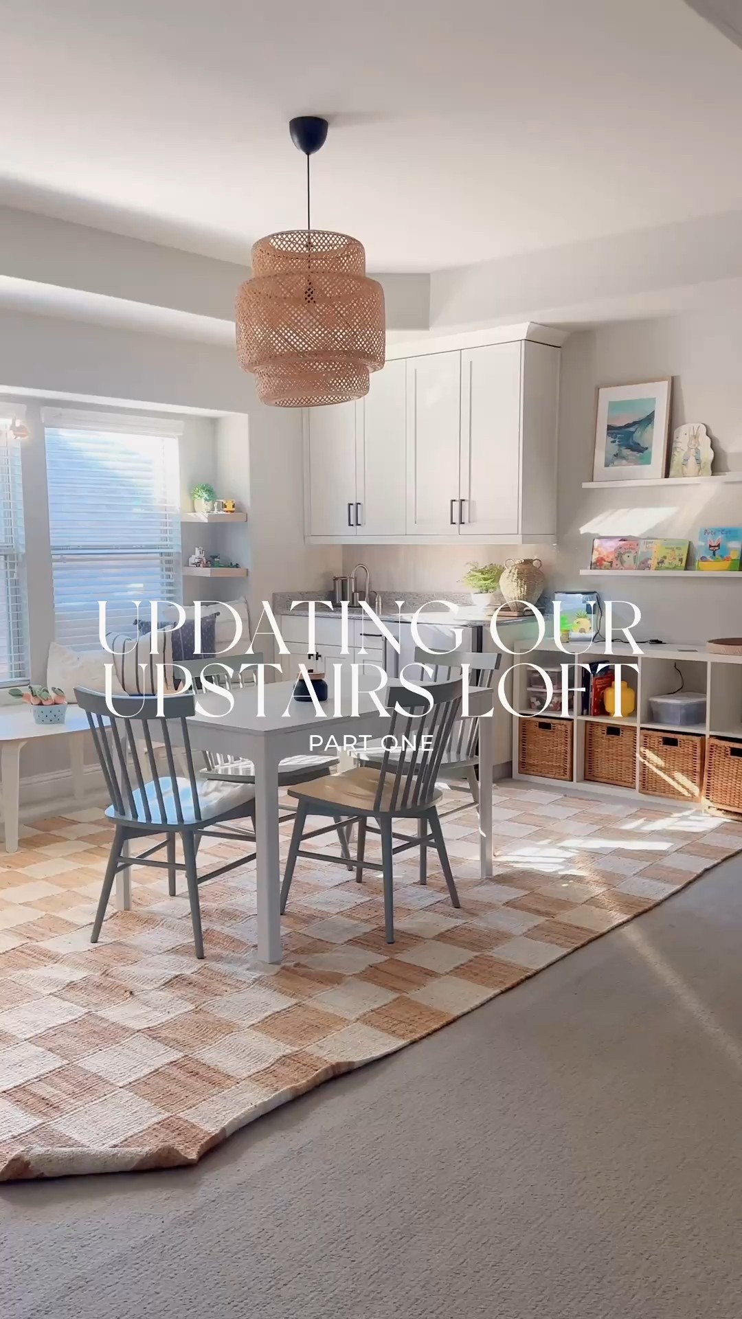 The kids are growing, and so is the way we use this area! I’ve updated the wet bar, and this stunning #gifted @loloirugs from the Amber Lewis collection was the perfect finishing touch. Can’t wait to share more of this transformation! 

#ThreeTimesAHome #Loloi #AmberLewisxLoloi #LoftMakeover

#LTKFamily #LTKHome #LTKWatchNow