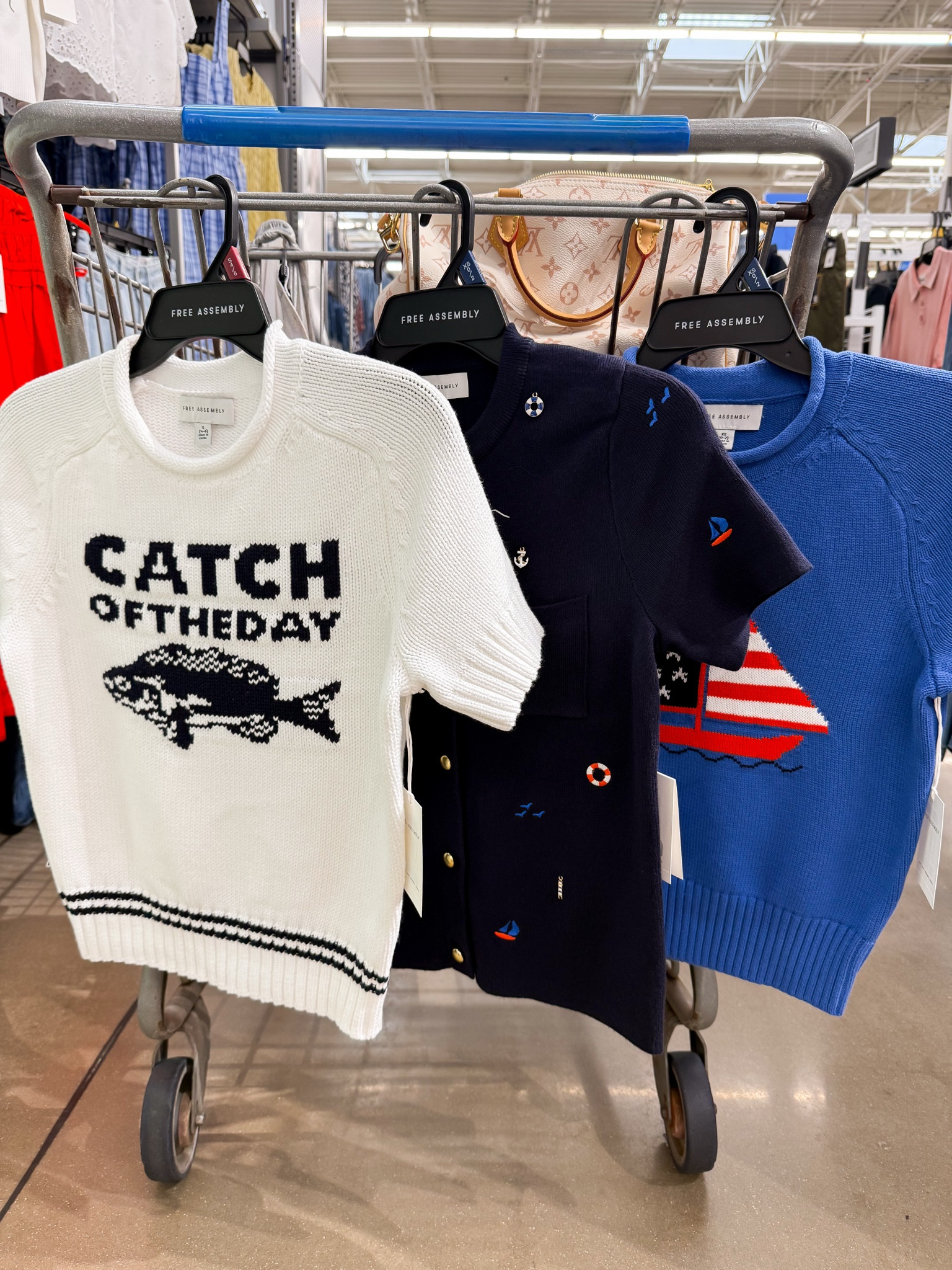 These sweaters are giving JCREW! New at Walmart! 

 #LTKootd #LTKPetite #LTKTravel