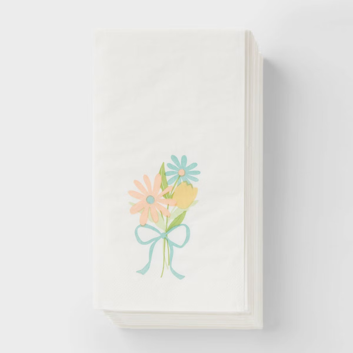 30ct Easter Floral Bouquet Guest Towel - Spritz™ | Target