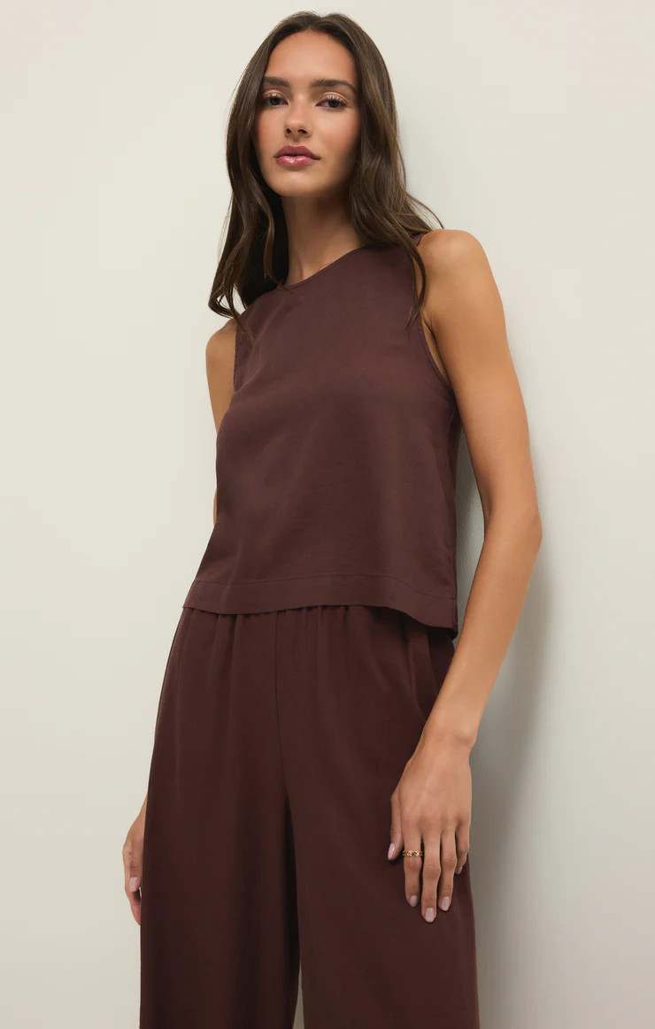Sloane Linen Cropped Tank | Z Supply