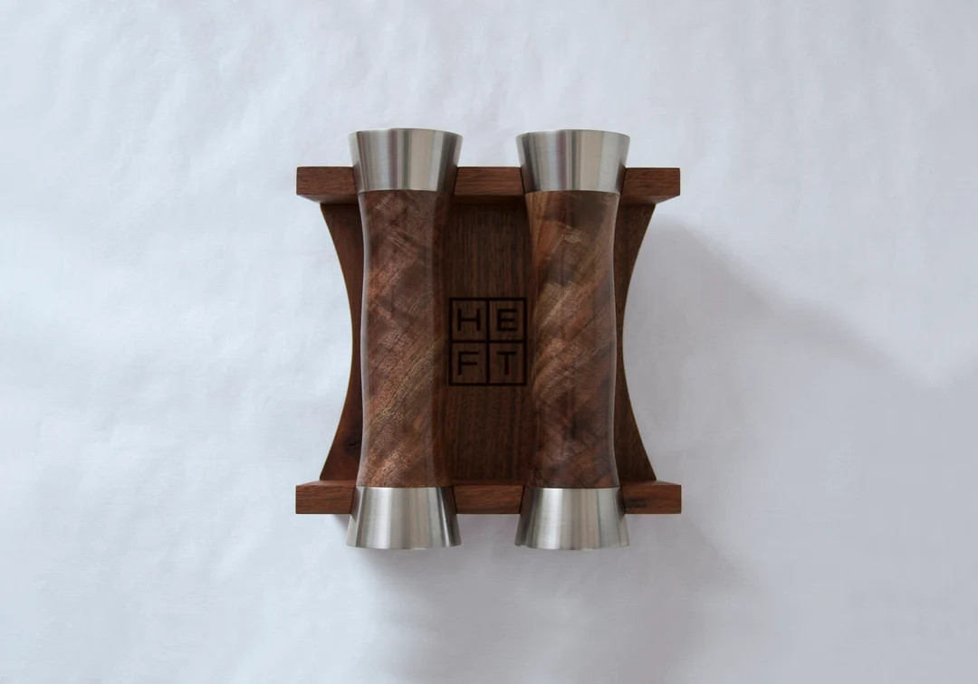 Beautiful Handcrafted Luxury Dumbbells -- 2LB Pair of TORCH Free Weights by HEFT -- Fitness Eleva... | Etsy (US)