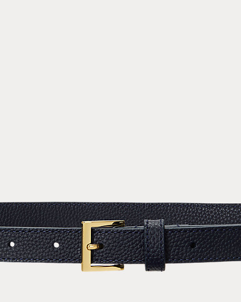Cintura sottile in pelle martellata | Ralph Lauren (IT)