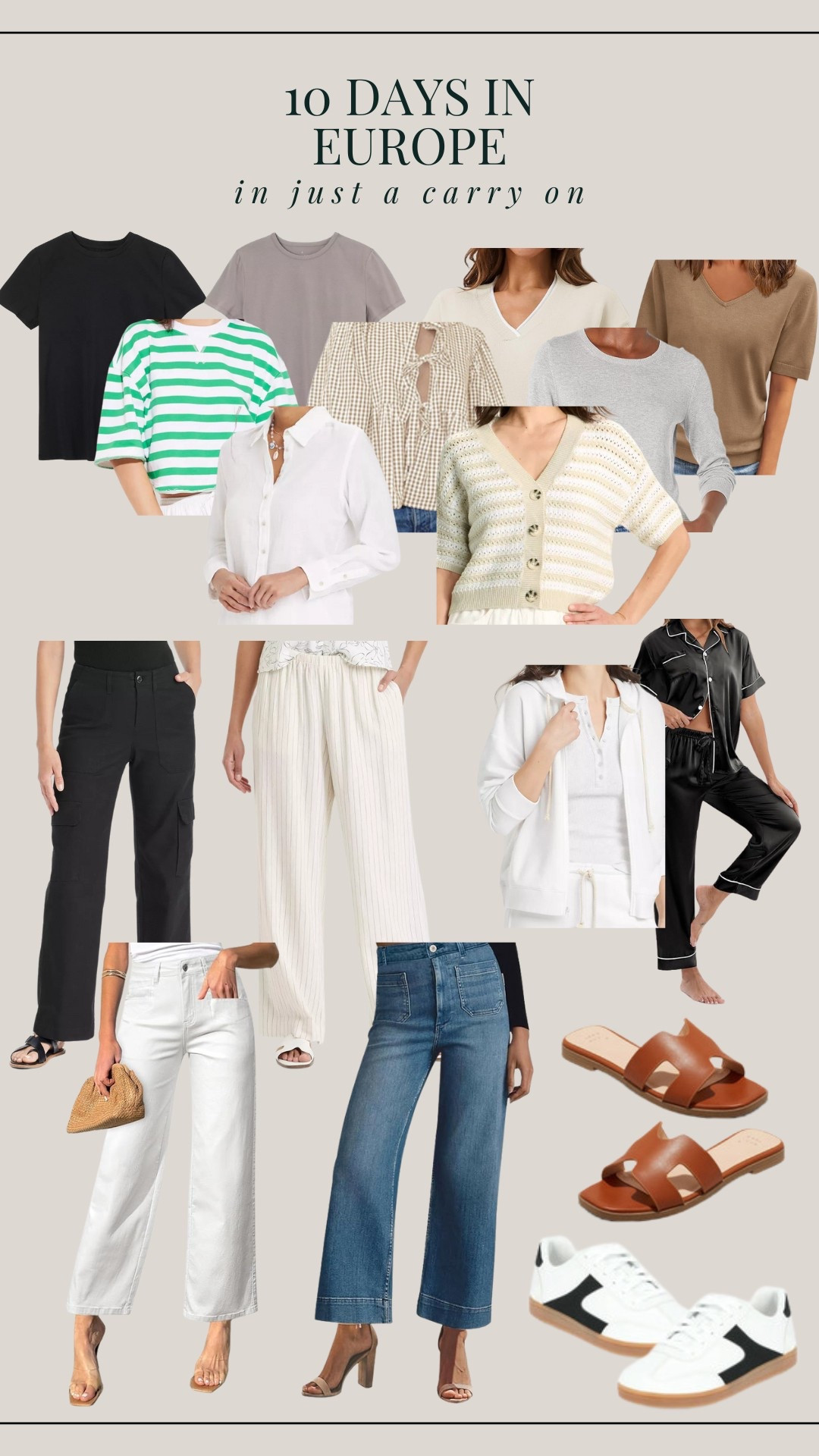 What I packed for 10 Days in Europe 

#LTKSeasonal #LTKTravel